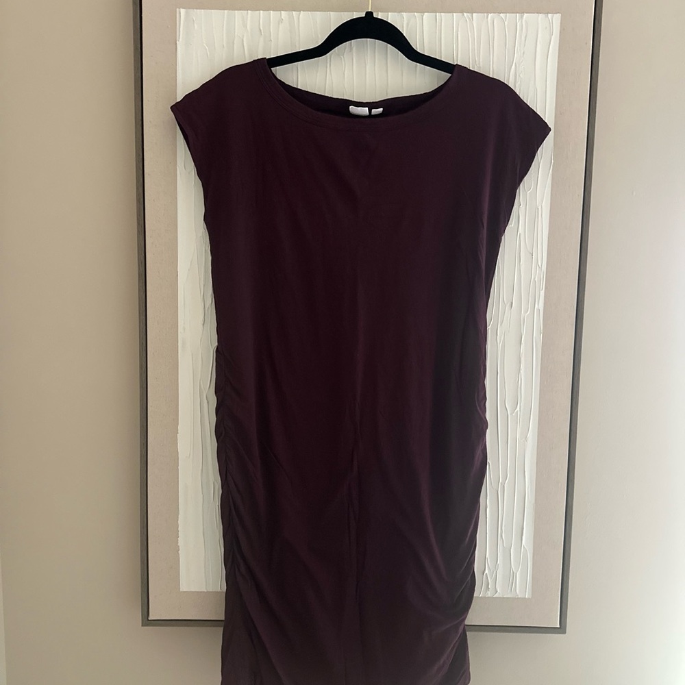 GAP Maternity Burgundy Dress